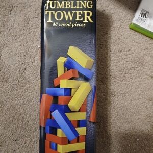 Jumbling Tower Game with 48 Wood Pieces